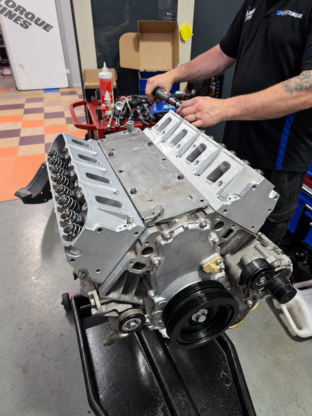 CNC ported cylinder heads and cam package fitted