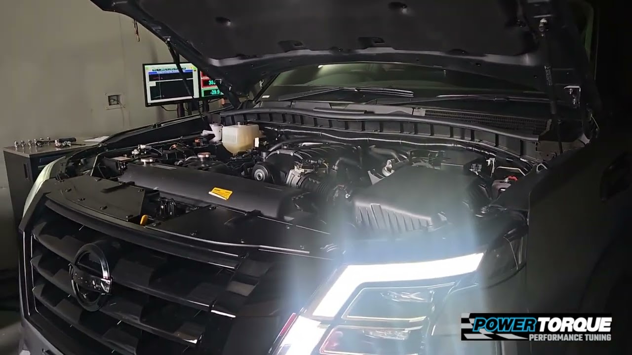 Nissan Patrol Y62 supercharger dyno run — Power Torque Performance